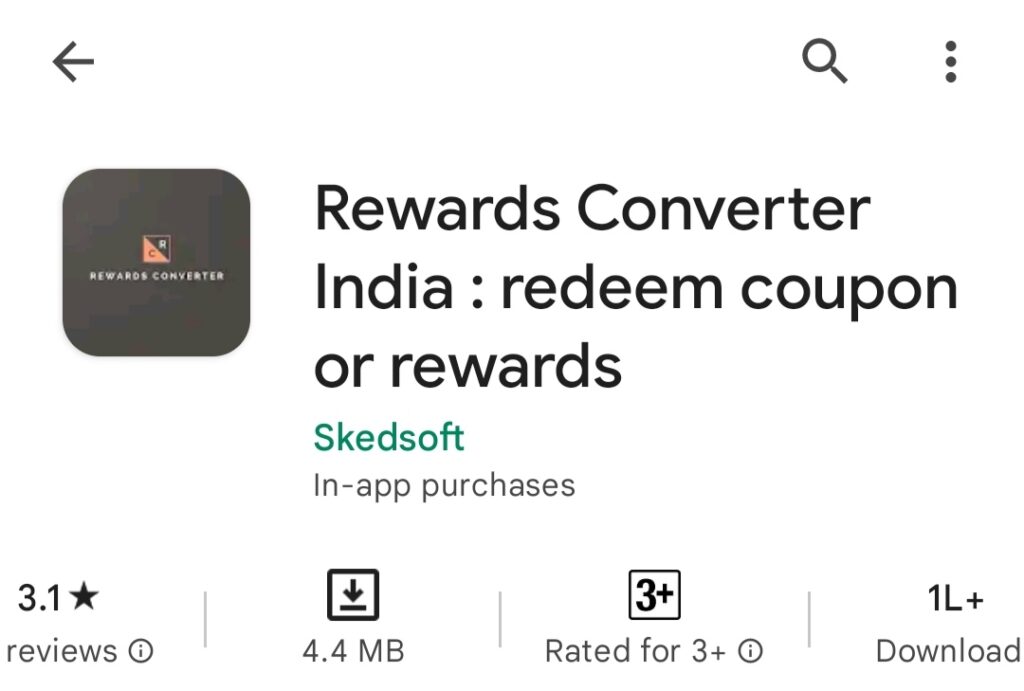 Rewards Converter India - best way to transfer Google Play Balance to a bank account or Paytm wallet